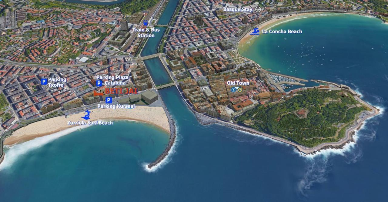 BetiJai - Basque Stay San Sebastian Bagian luar foto